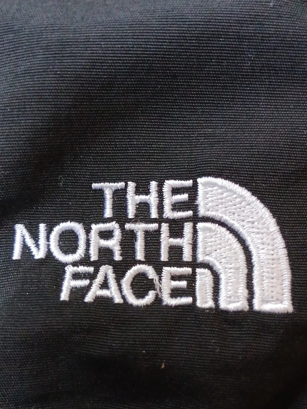 The North Face Mittens Black With White Logo Kids Size Small